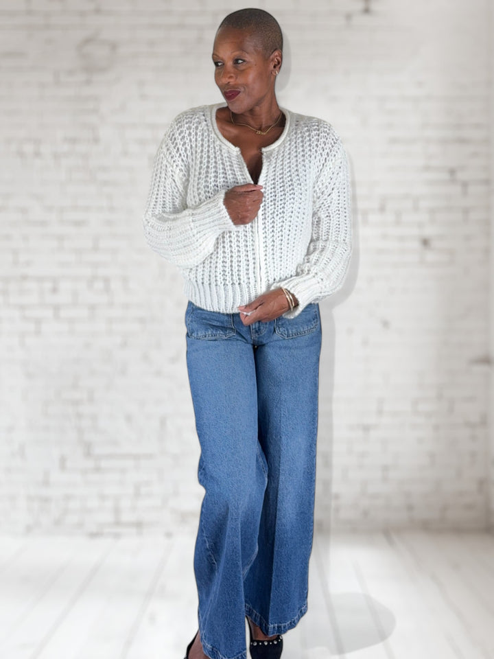 Tara Zip Bomber Cardi