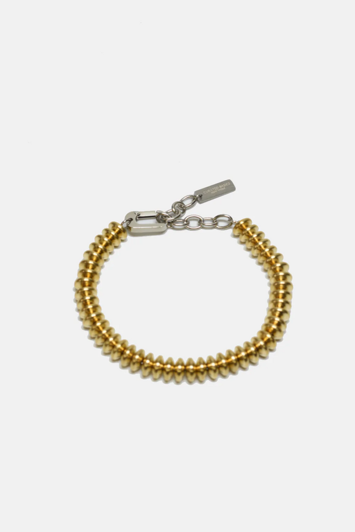 Saucer Bead Bracelet