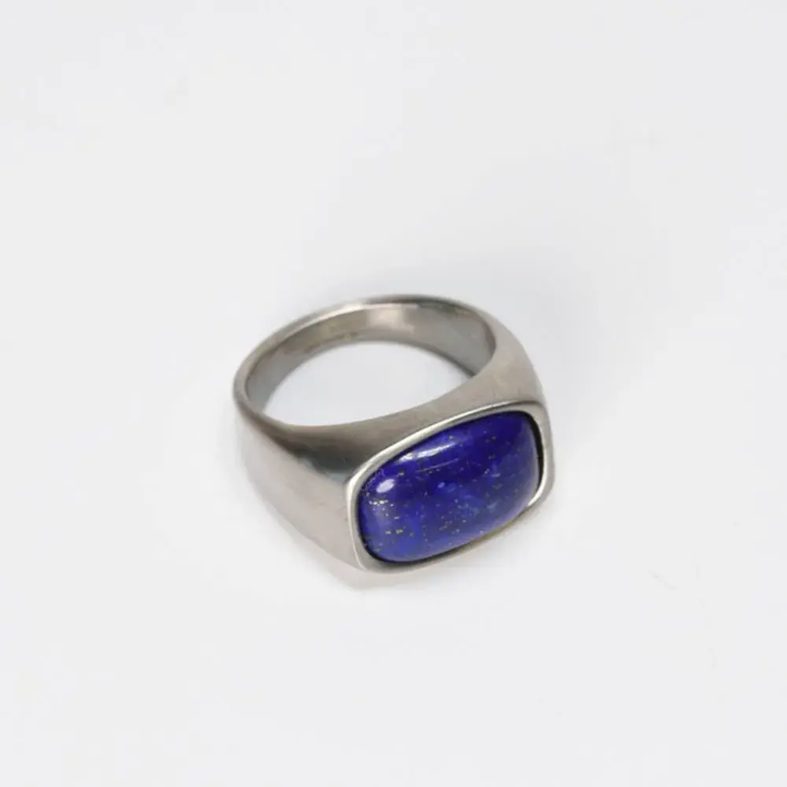 Lapis Signet Ring