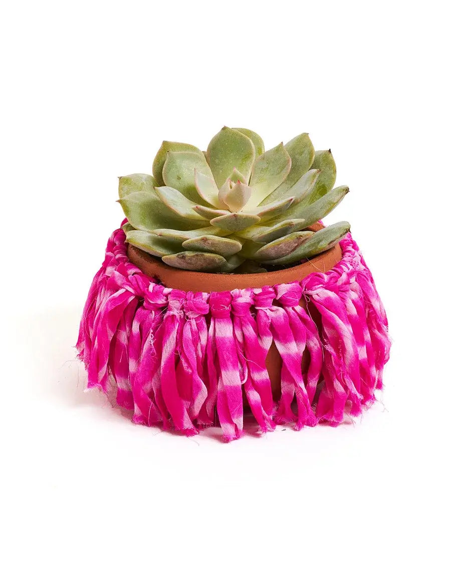 Macrame Tassel Plant Pot