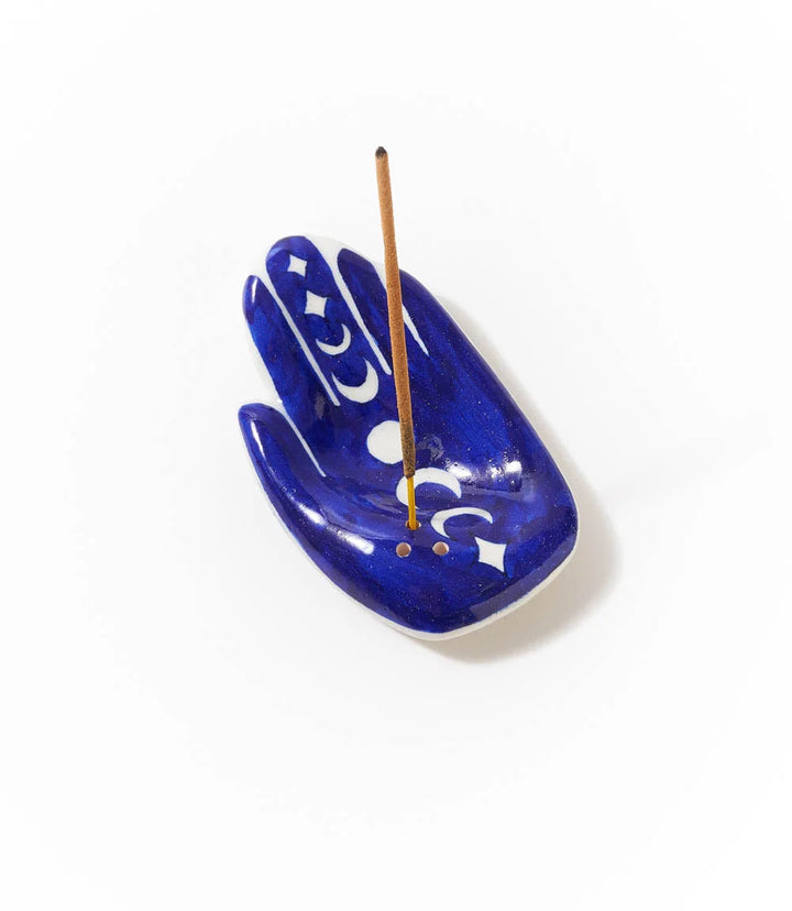 Jalini Hamsa Moon Incense Holder