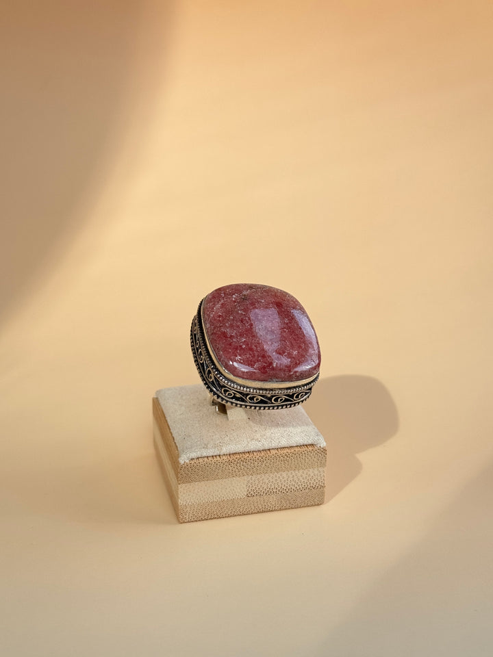 Adama Red Jasper Ring