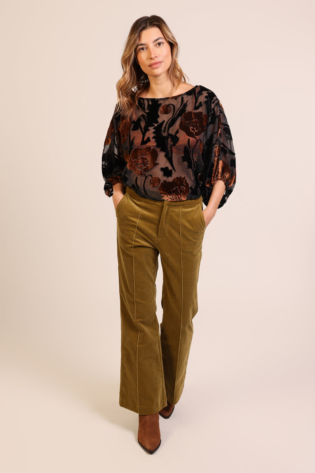 Burnout Bloom Blouse