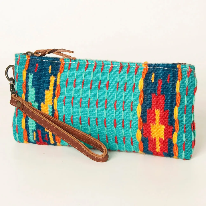 Saddle Blanket Wristlet