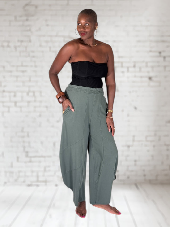 Seamed Knit Pant