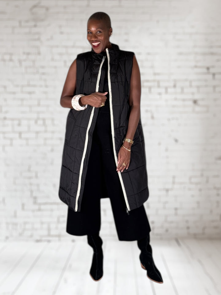 Padded Long Vest