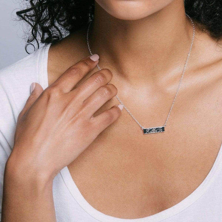 Kris Nations Killin' It Script Necklace