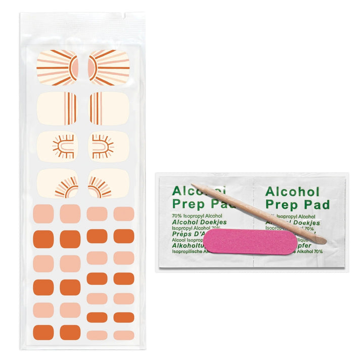Studio Oh! Pedi Nail Wrap Kit