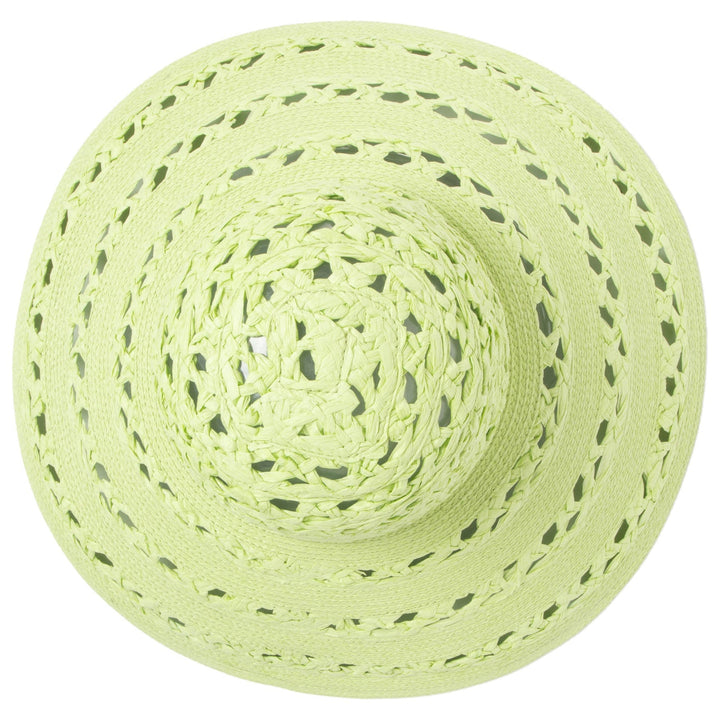 Open Weave Mixed Sun Hat