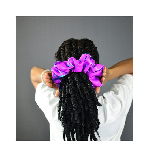 Morgan Dallas Silk Scrunchie