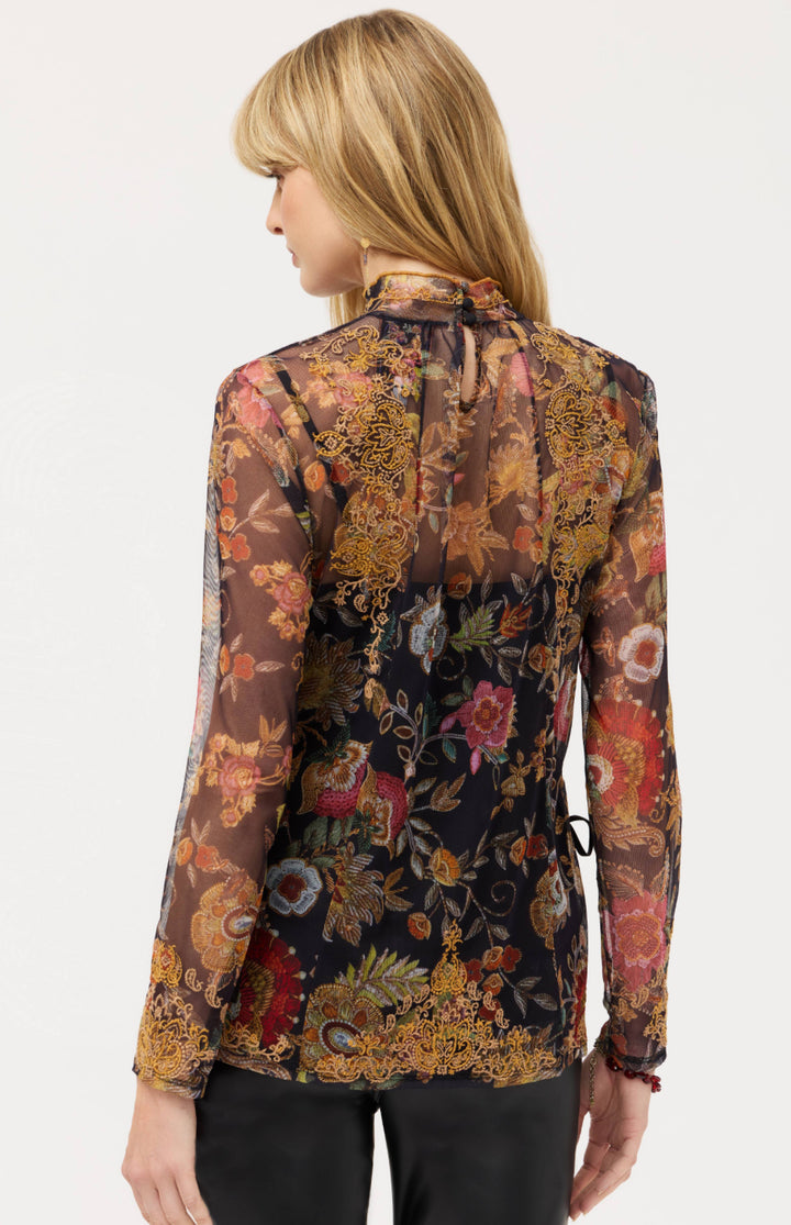 Francisca Mesh Blouse