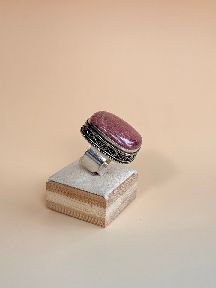 Adama Red Jasper Ring