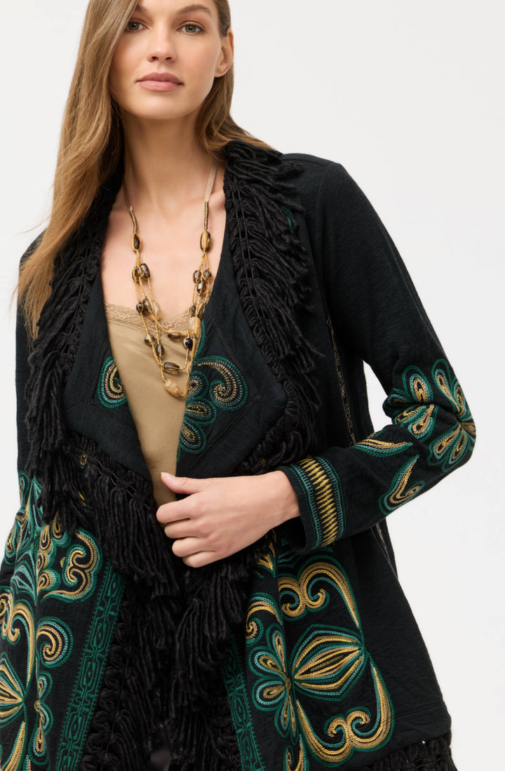 Biya Welda Draped Cardi