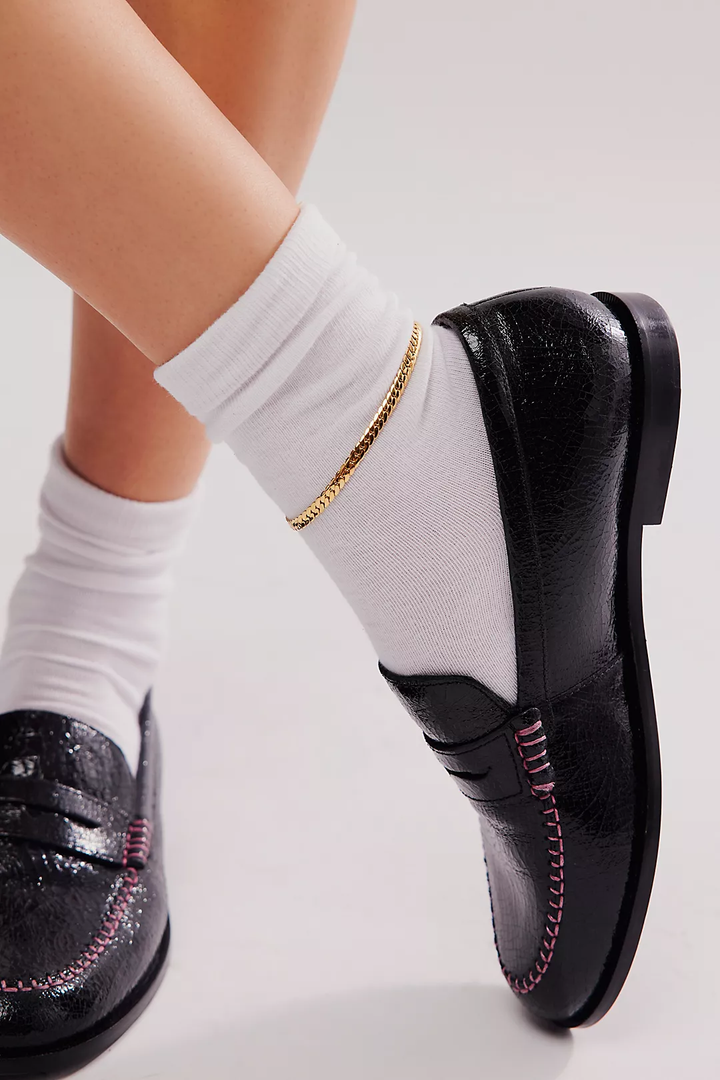 Blanket Stitch Loafer