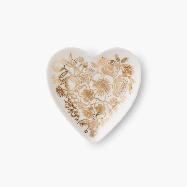 Colette Porcelain Heart Ring Dish