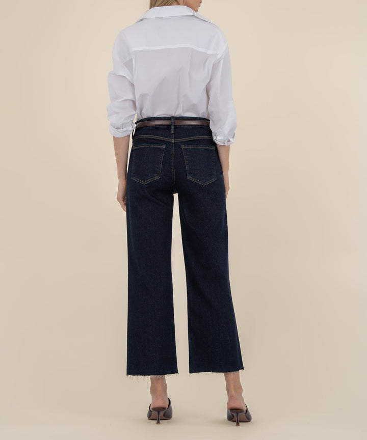 Charlotte Hi Wide Front Seam Jeans