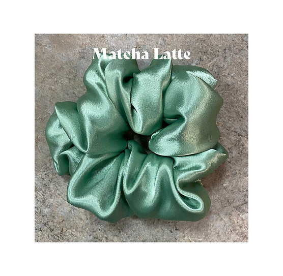 Morgan Dallas Silk Scrunchie