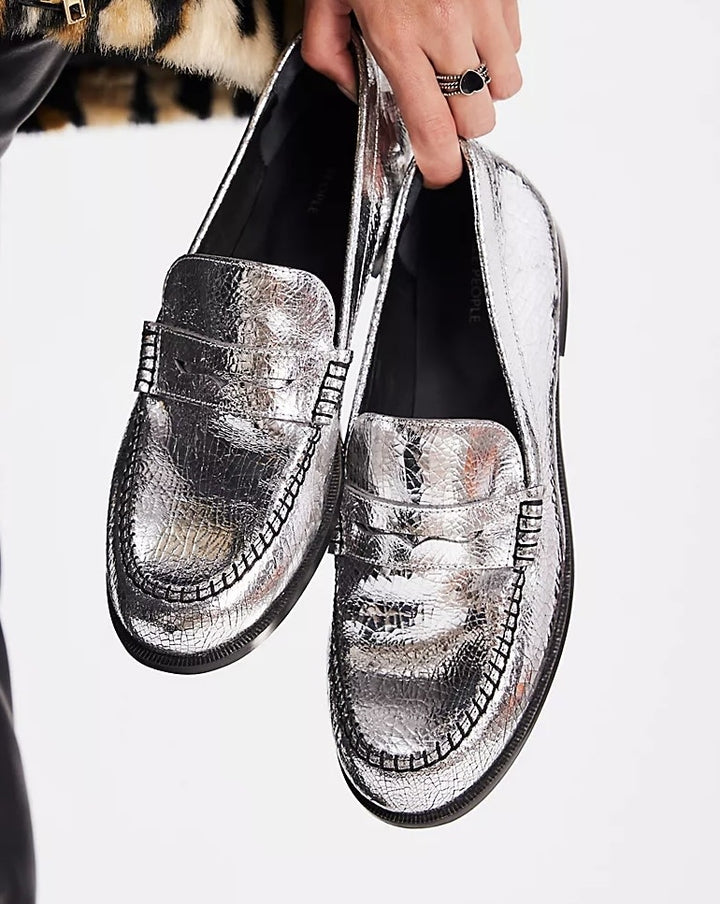 Blanket Stitch Loafer
