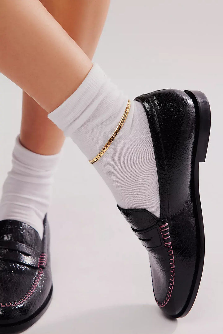 Blanket Stitch Loafer