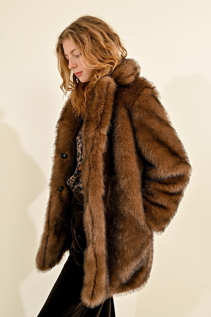 Faux Fur Jacket