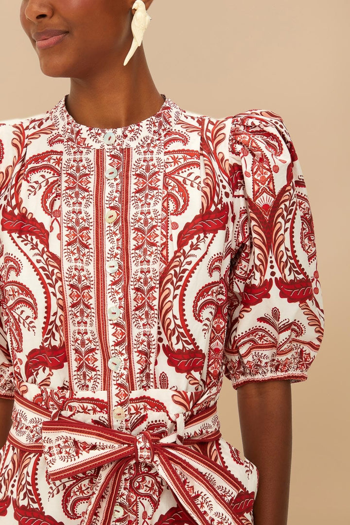 Tropical Cameo Romper