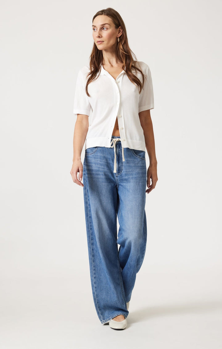 Nella Drawstring Jeans