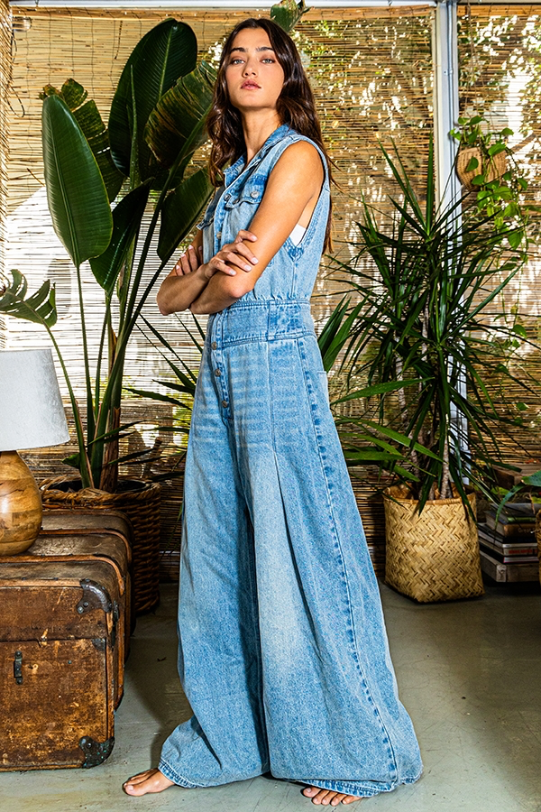 Denim Fit Casual Jumper