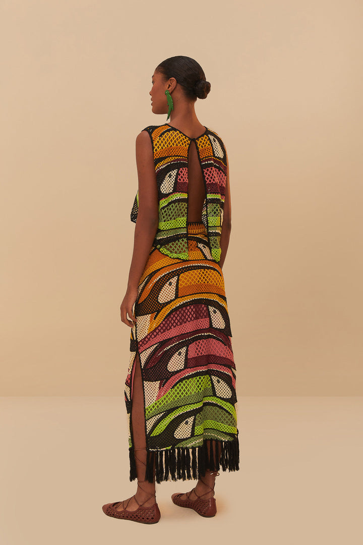 Toucan Tree Crochet Top