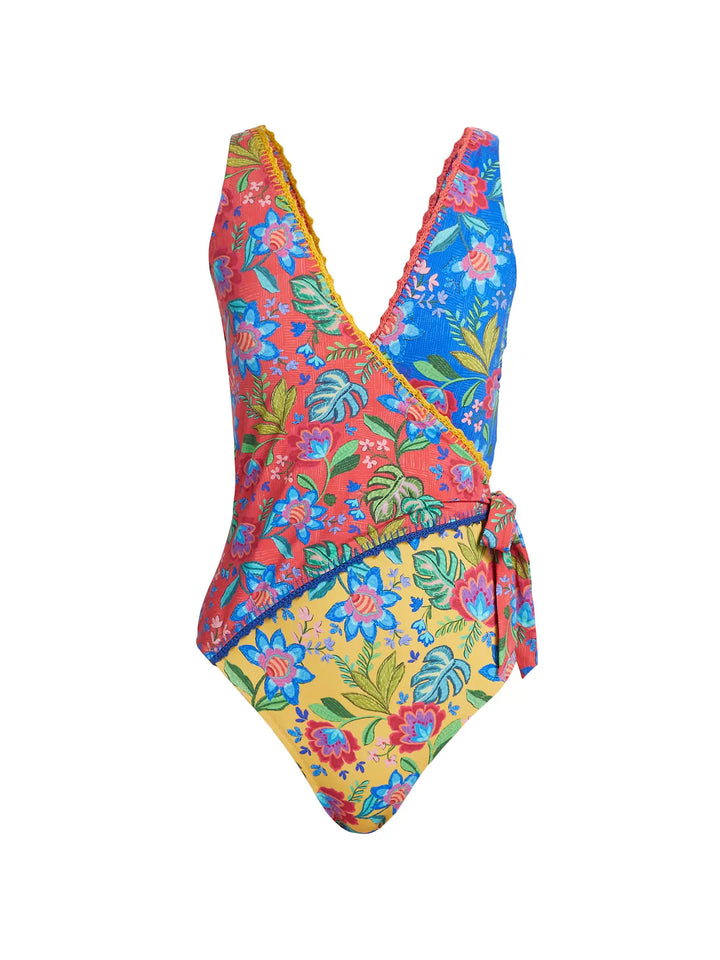 Wrap One Piece Bathingsuit