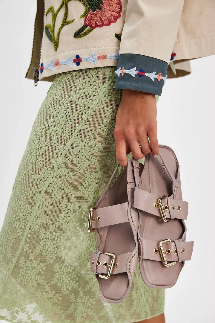 Blossom Buckle Sandal