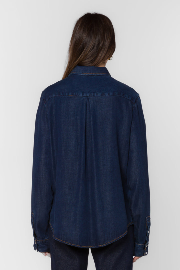 Duke Dark West Button Up