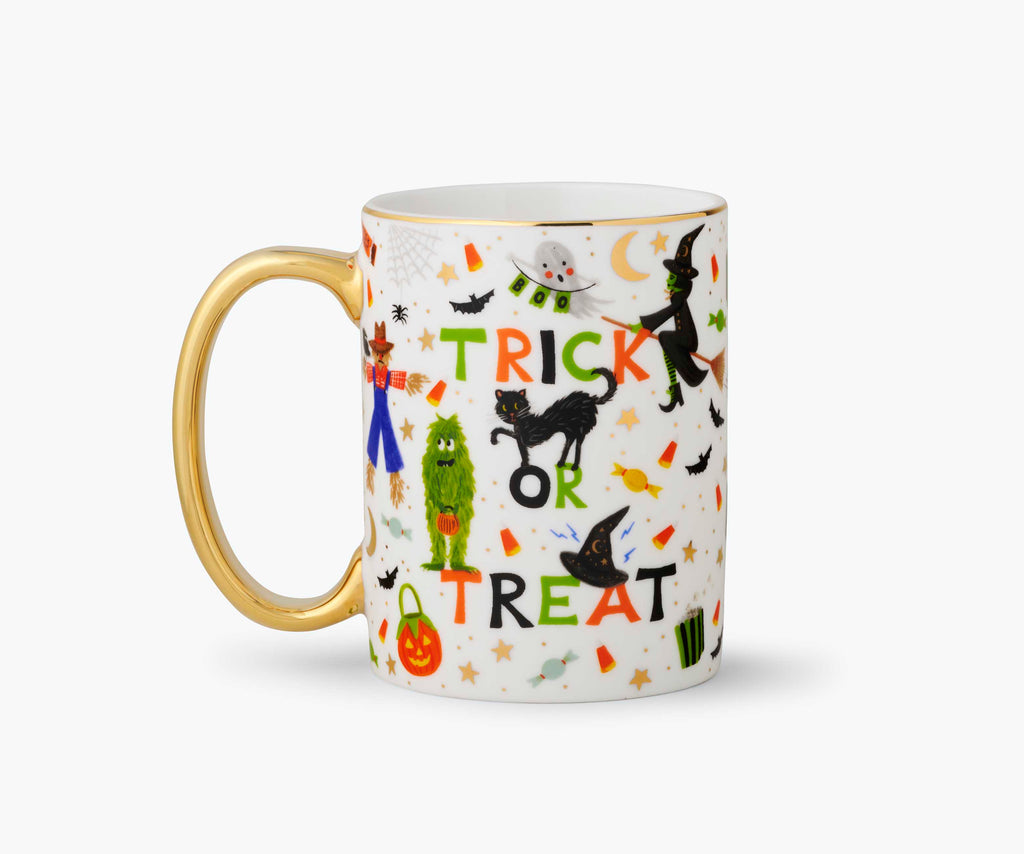 Halloween Parade Porcelain Mug