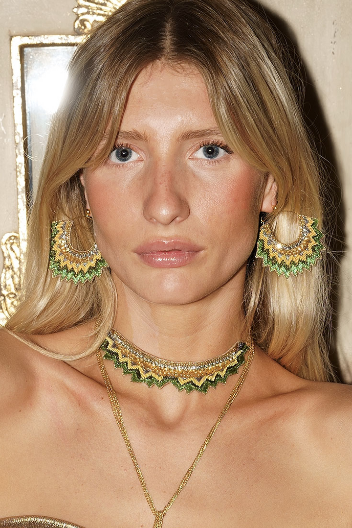 Maria Hoop Earrings