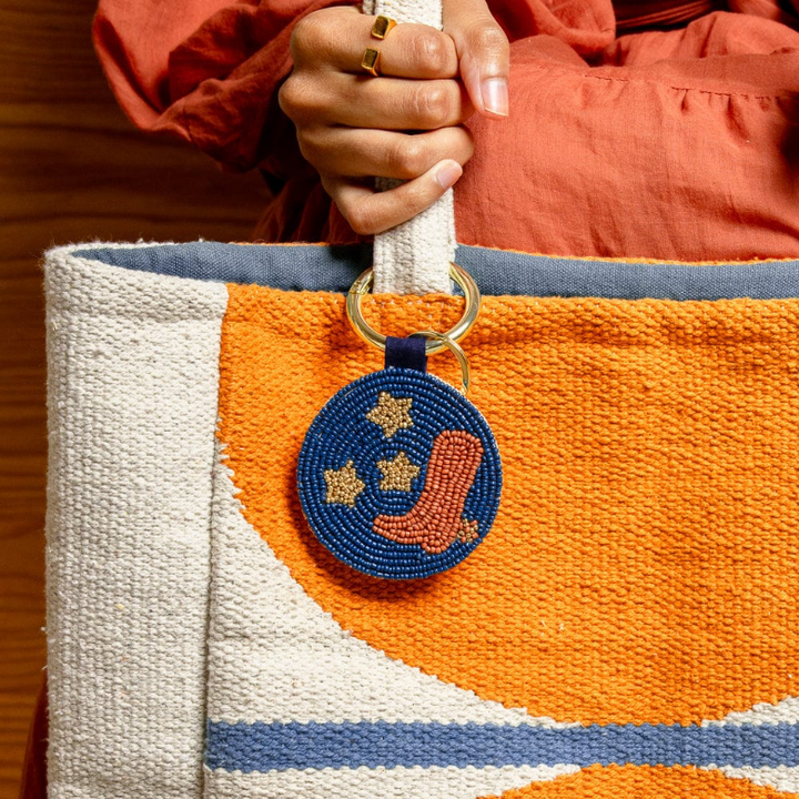 Kelsey Beaded Keychain