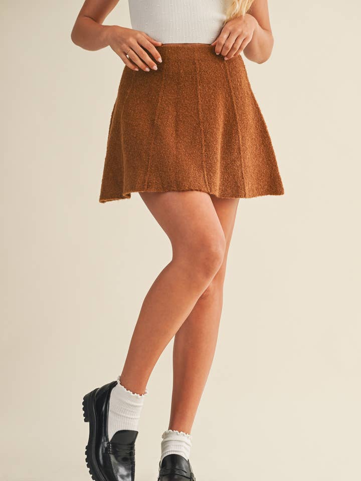 Boucle Mini Skirt