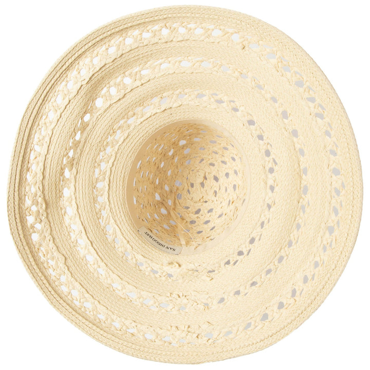 Open Weave Mixed Sun Hat