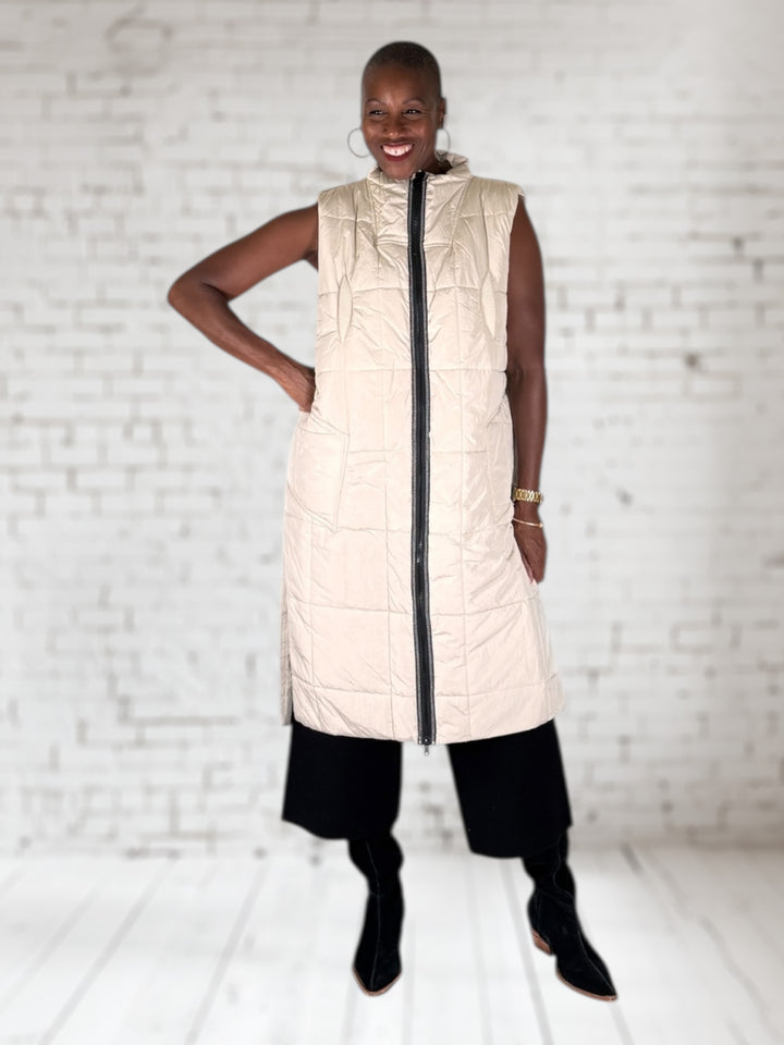 Padded Long Vest