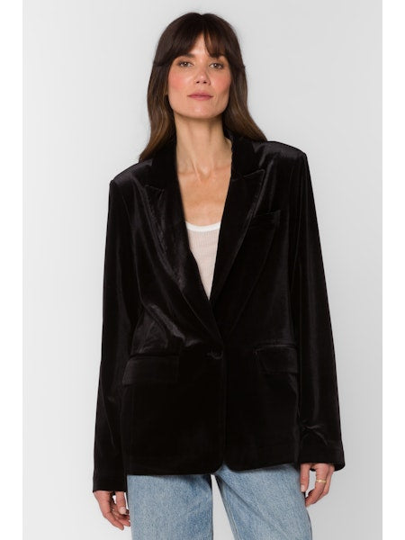 Lizzy Velvet Blazer