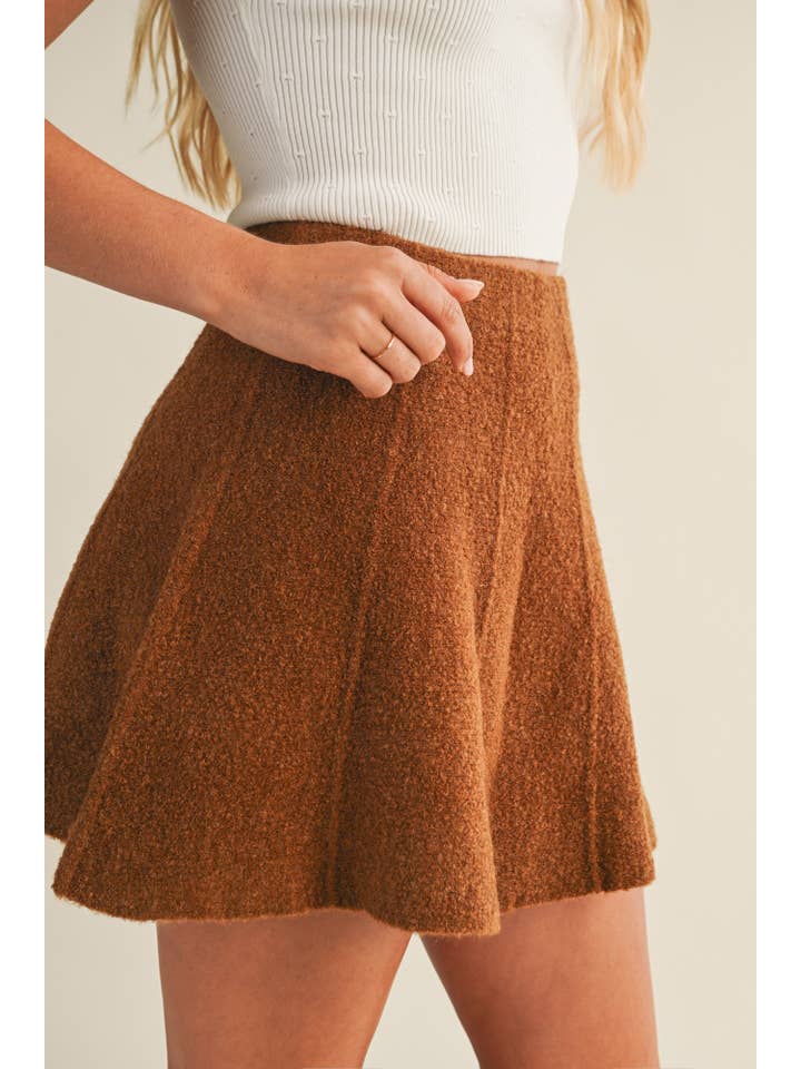 Boucle Mini Skirt