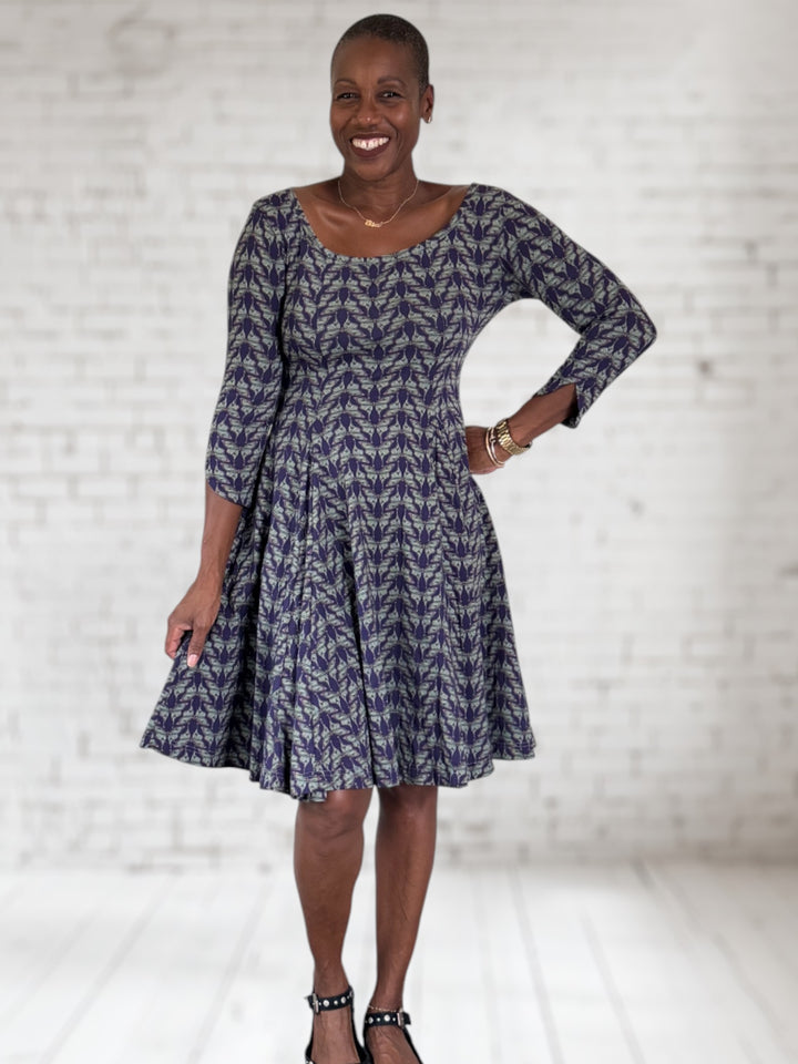 Luna Moth Poem Dress