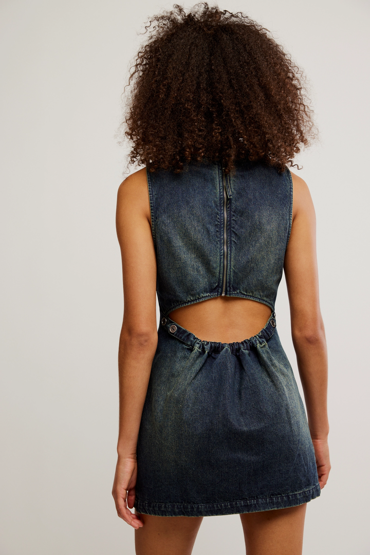Atlas Denim Mini Dress