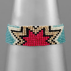 Star Beaded Pull Bracelet