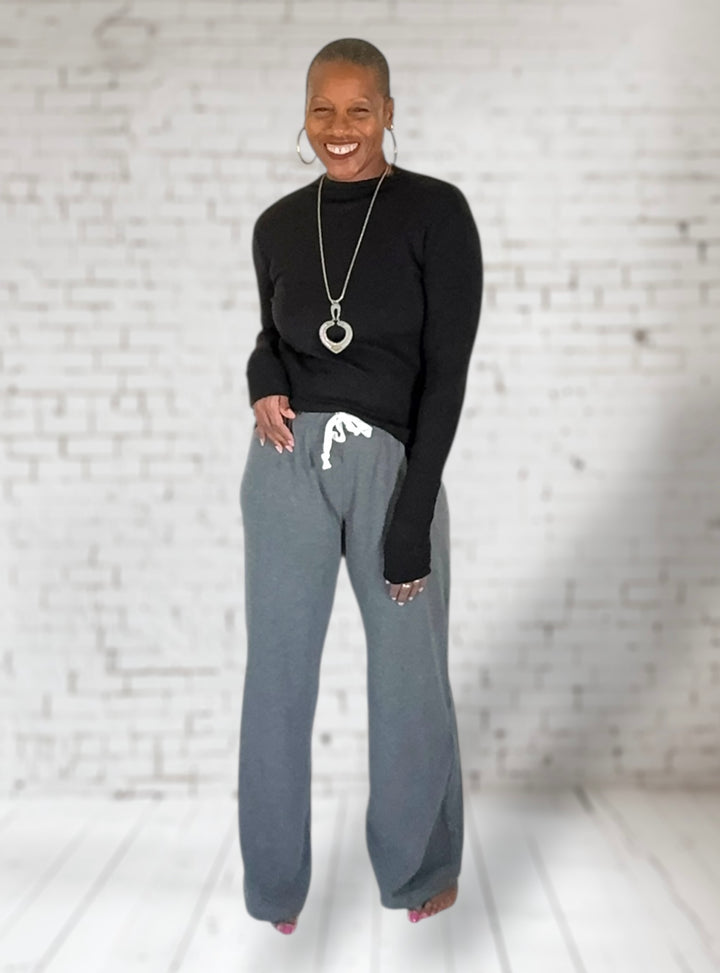 Wide leg Drawstring Pant