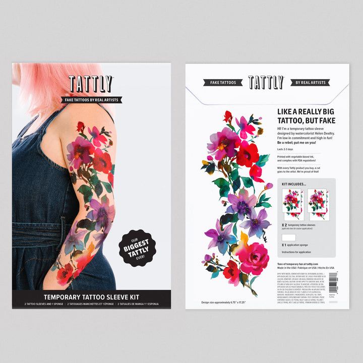 Temp Tattoo Sleeve Kit