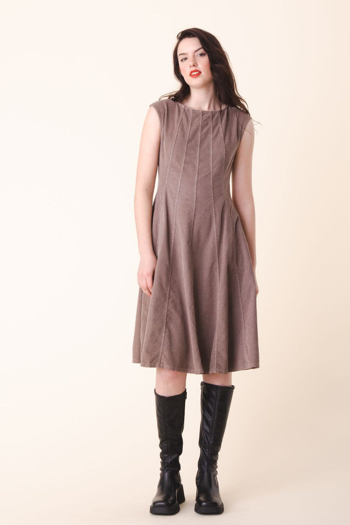 New Directions Cord Dress