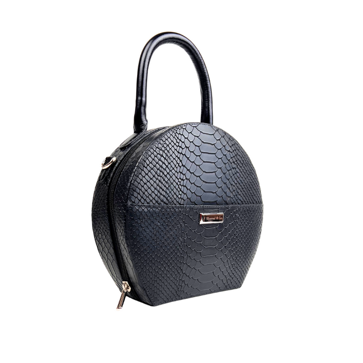 Bailey Embossed Mini Circle Bag