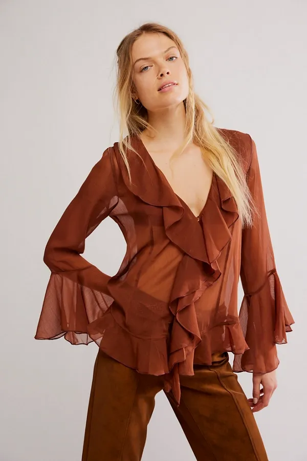 Bali Tulula Chiffon Blouse
