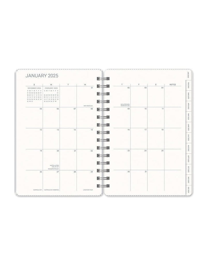 2025 Oxford Blue Agatha Planner