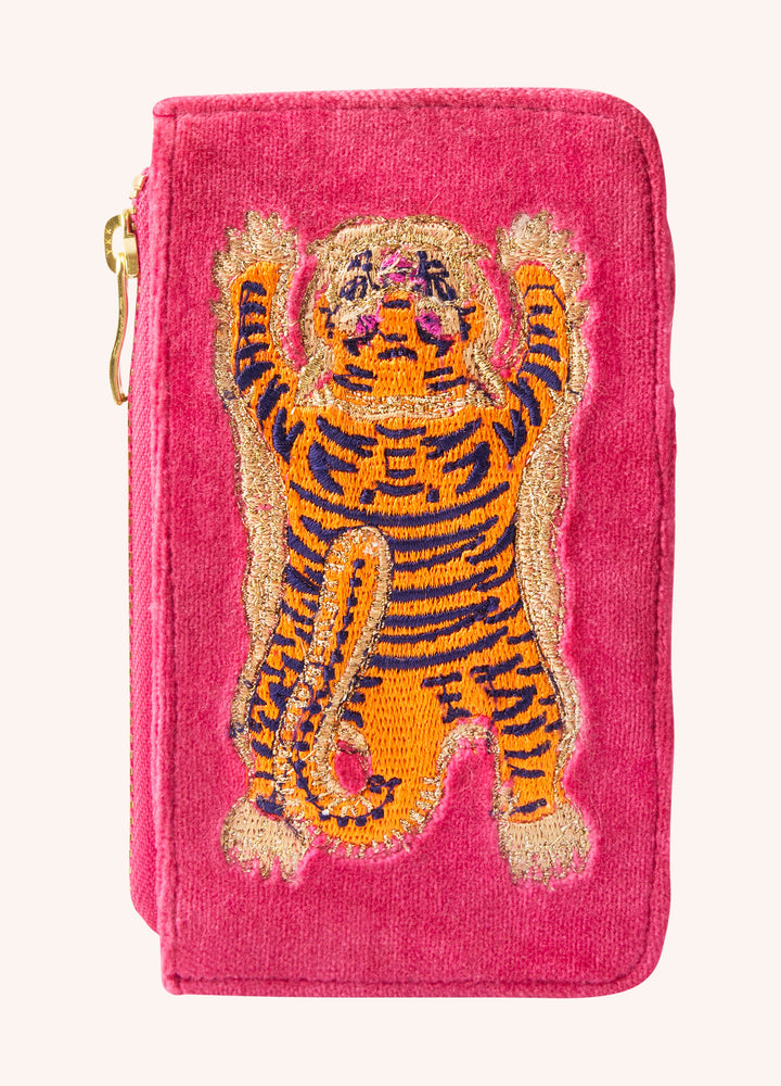 Velvet Card Holder