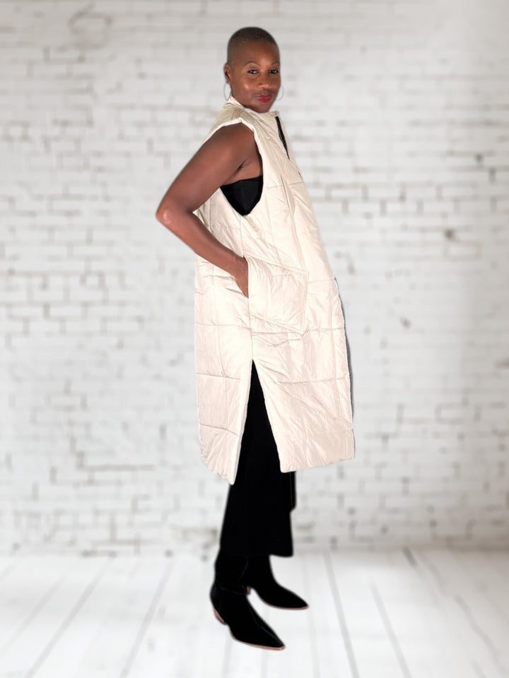 Padded Long Vest